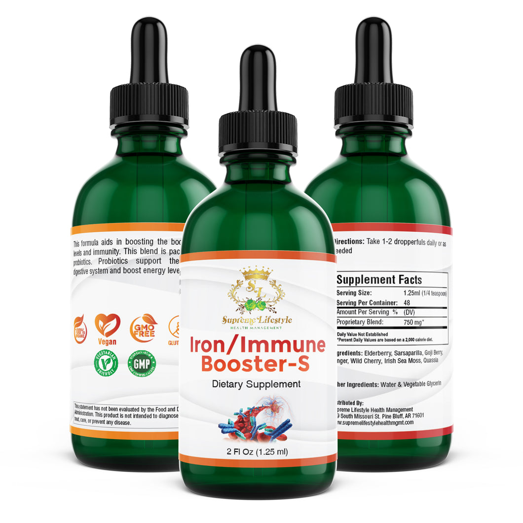 Iron/Immune Booster-S Tincture (Cell Booster)