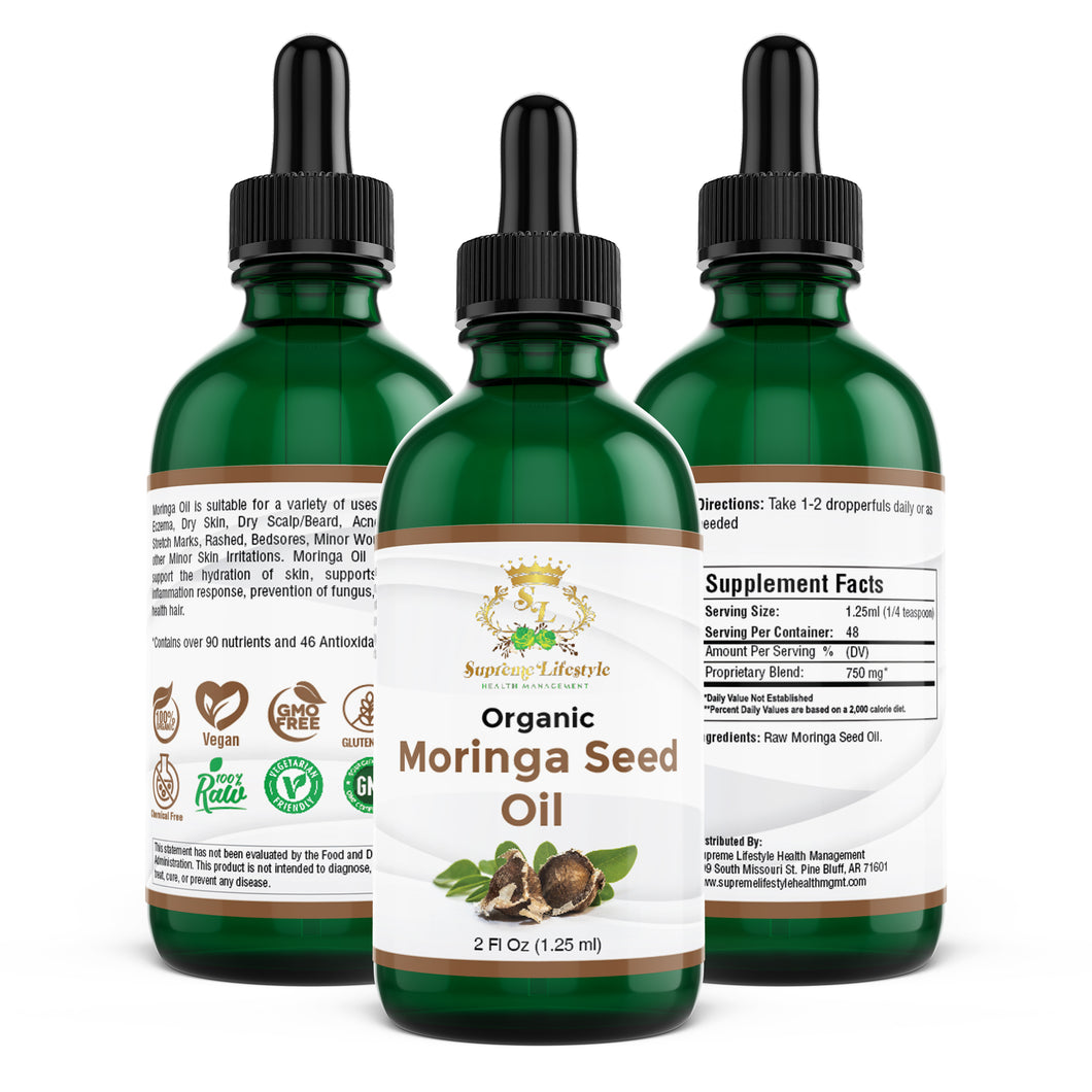 Organic Moringa Seed Oil