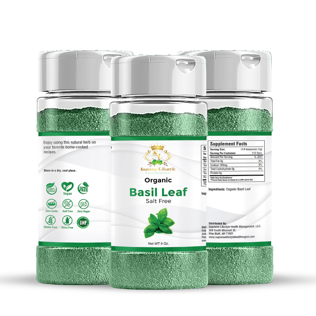 Organic Basil Leaf Seasoning