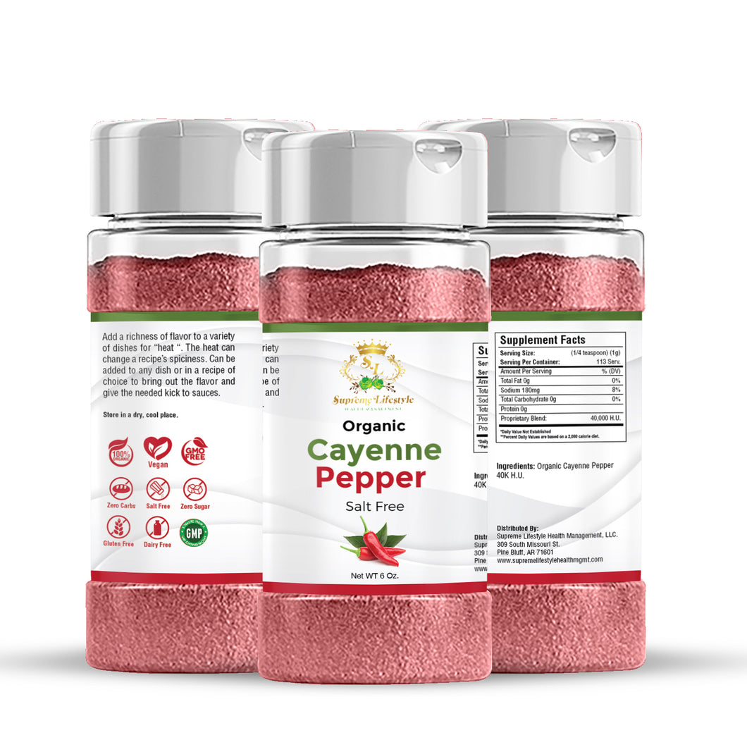 Organic Cayenne Pepper Seasoning