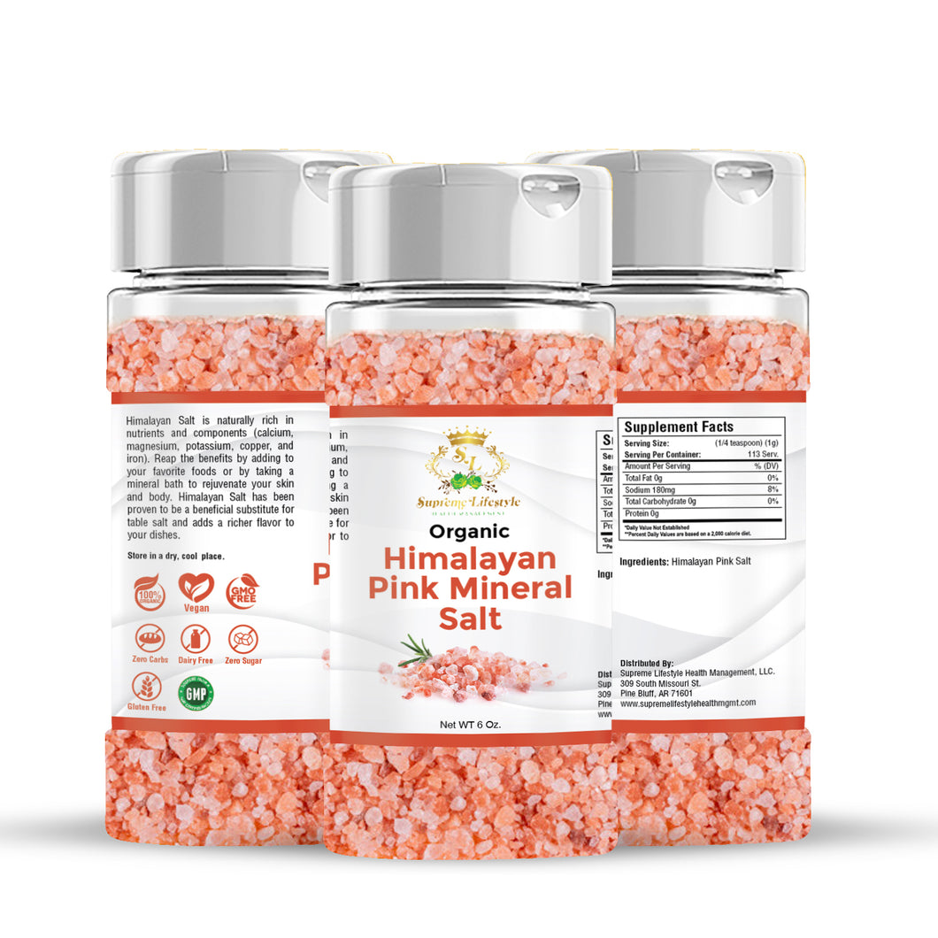 Organic Himalayan Pink Salt