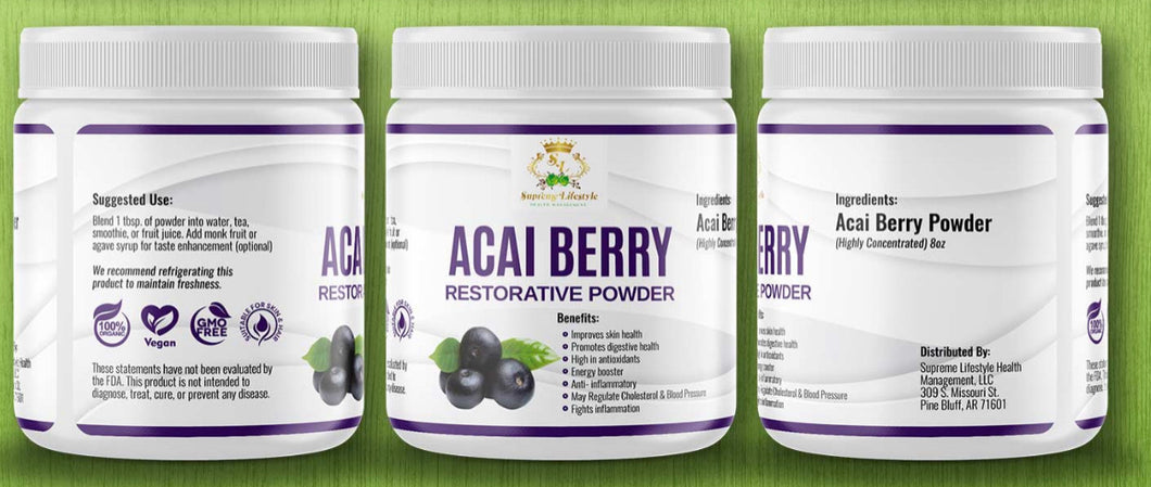 Acai Berry Restorative Powder