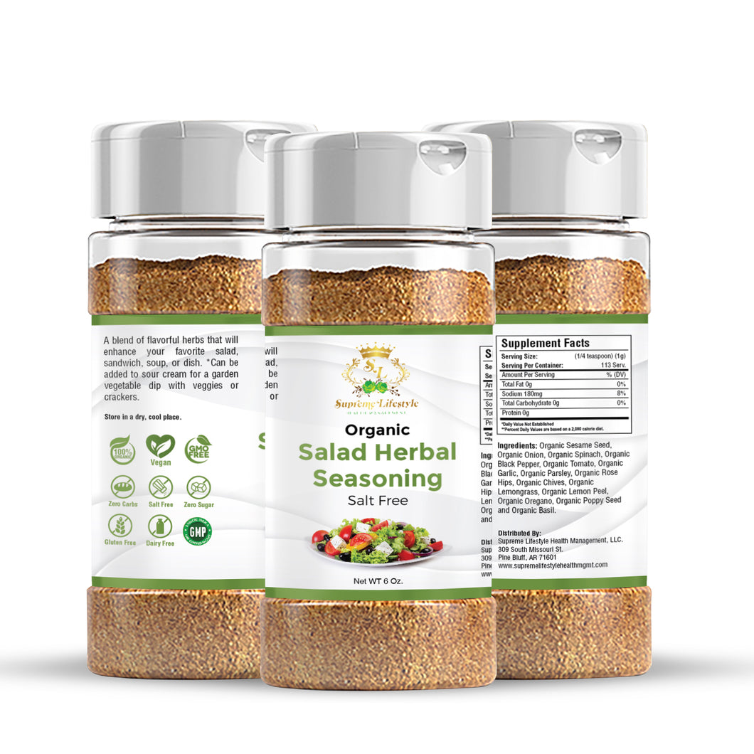 Organic Salad Herbal Seasoning